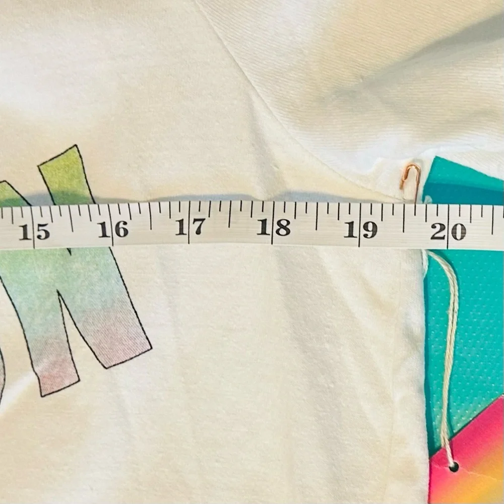 NWT Retail $95 Warm Fun Let's Go On Vacation Tomboy Tee - Picture 4 of 6